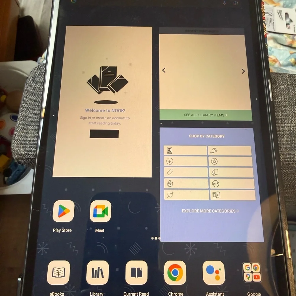 Nook Black eBook Reader